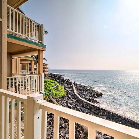 Oceanfront Kailua-Kona Townhome With Pool And Views! Exterior photo